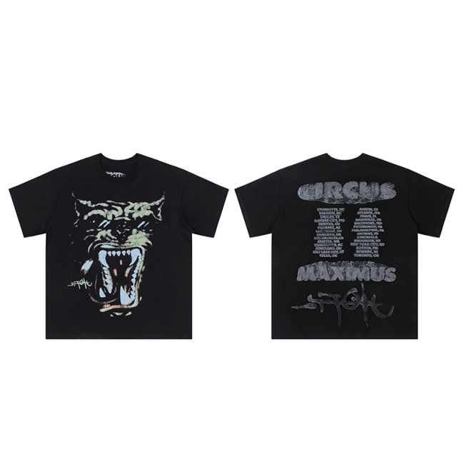 Travis Scott Utopia Circus Maximus Tour Ii Tee