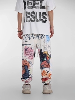 Saint Michael Tears Pants