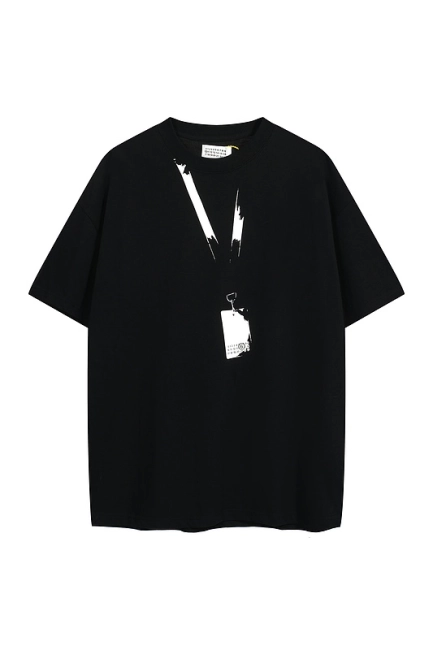 Maison Margiela Logo Passport Print T-shirt