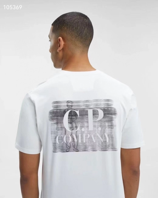 CP Company Jersey Blurry Logo T-shirt