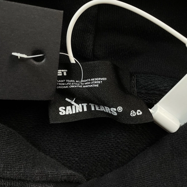 Saint Michael Tears Hoodie