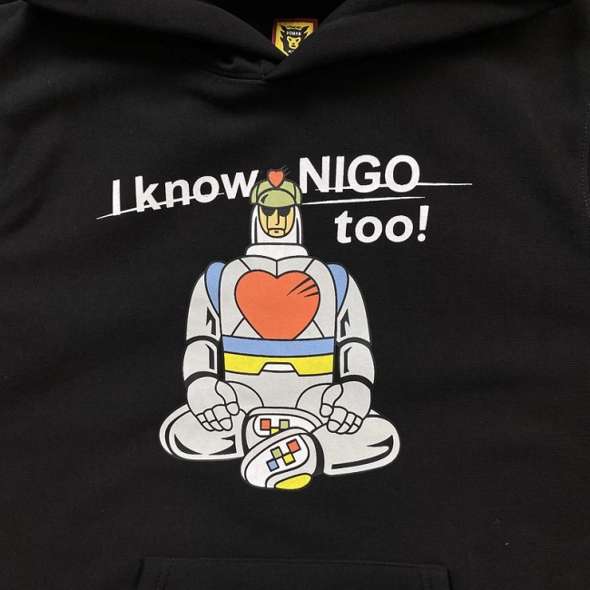 Human Made I KNOW NIGO TOO Heavyweight Hoodie