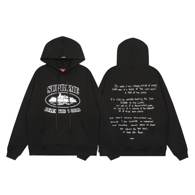 Supreme Corteiz Rules The World Hoodie