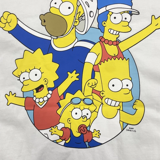 KITH FOR THE SIMPSONS SPORTS FAMILY TEE