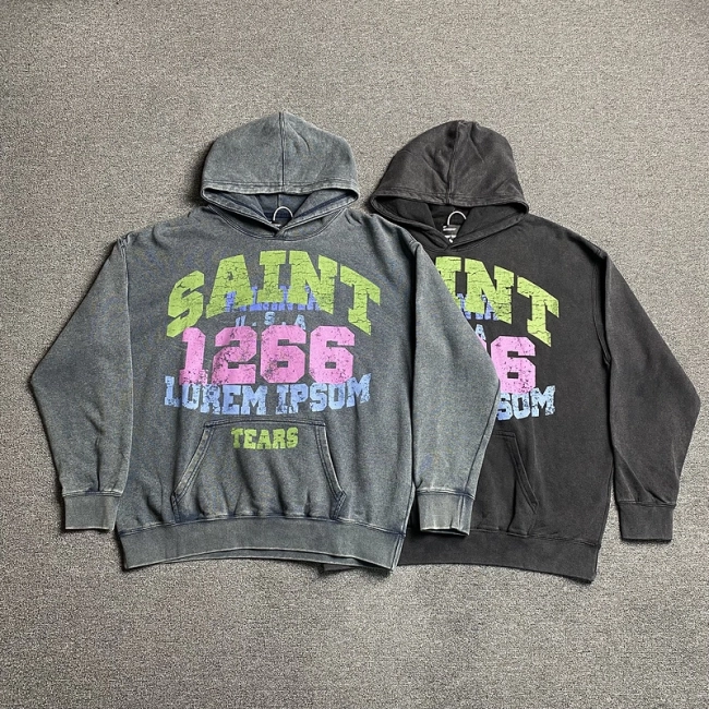 Saint Michael Tears Hoodie