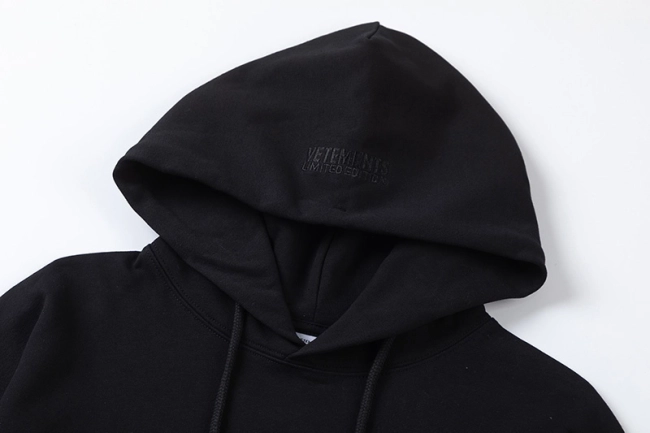 Vetements Fashion Inc. Express Print Autumn Winter Fleece Hoodie