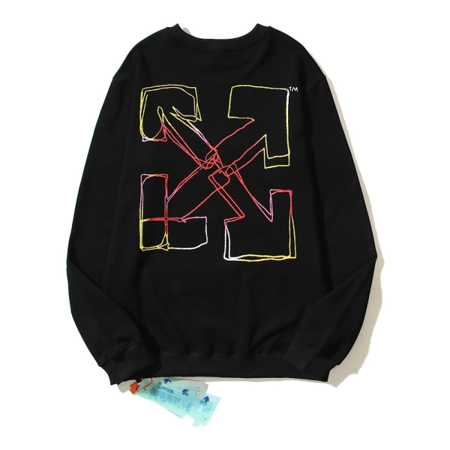 Off-White Logo Printed Crewneck Sweatshirt