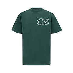 Cole Buxton CB Italic Logo Print Crew Tee