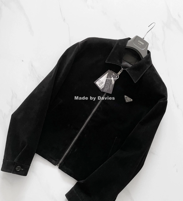 prada velvet jacket -18407