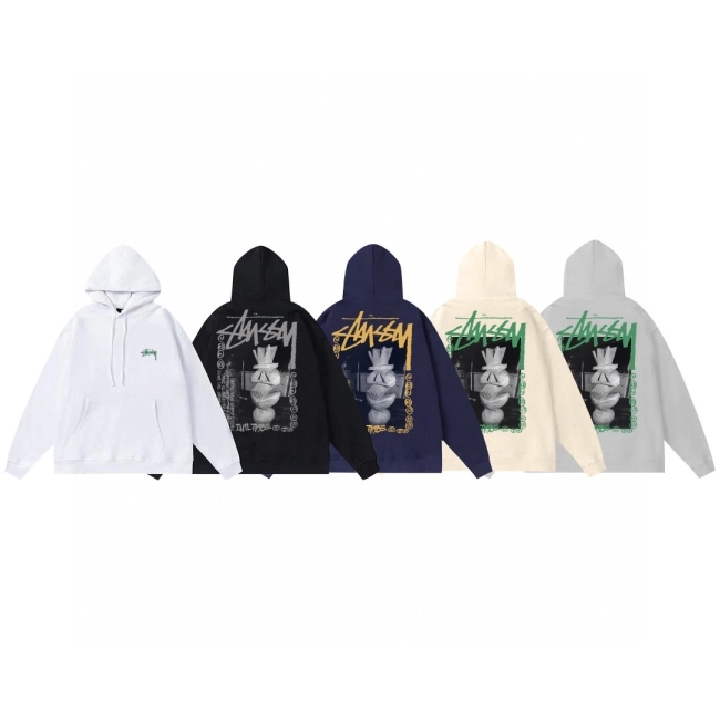 Stussy Graffiti Printed Hoodie