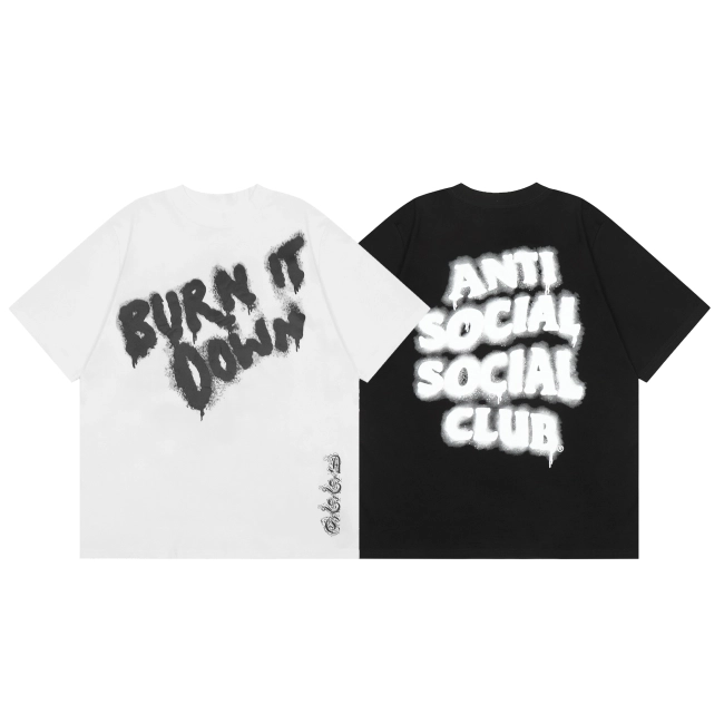 Anti Social Social Club Burn It Down T-SHIRT