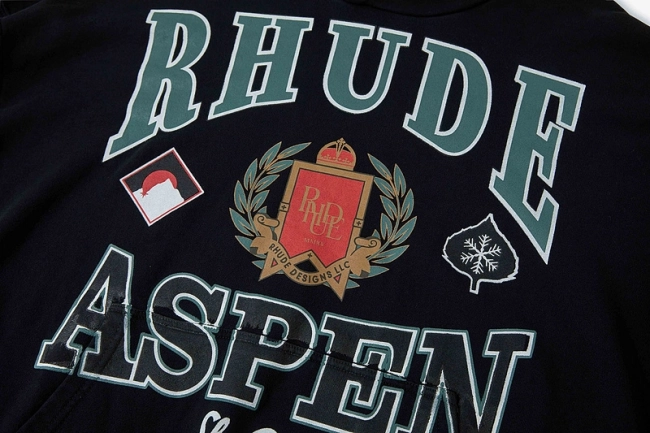 RHUDE Aspen Ski Crest Hoodie