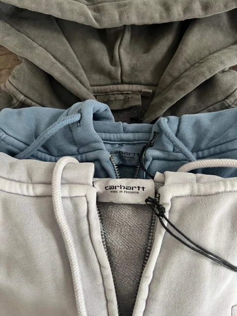 Carhartt WIP Washed Zip Hoodie