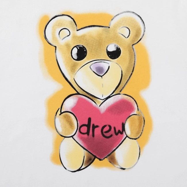 DREW HOUSE Heart Bear Tee