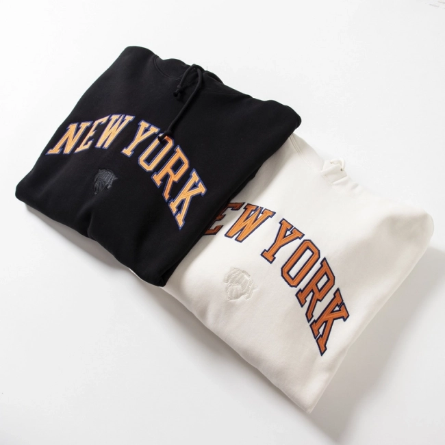 KITH Knicks Collaboration Back 11 Embroidery Hooded Sweatshirt