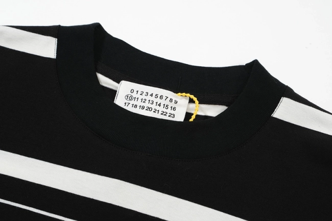 Maison Margiela Striped Long Sleeve T-shirt