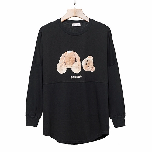 Palm Angels Bear motif crew-neck sweatshirt