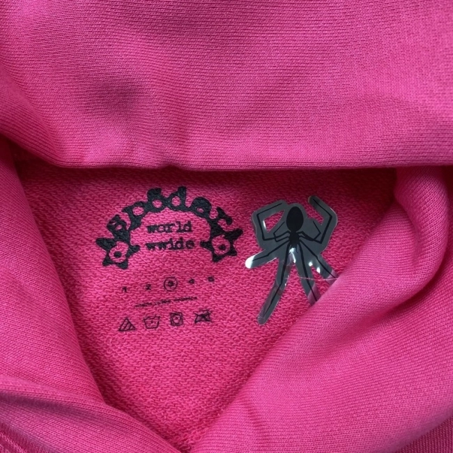 Sp5der Pink V2 Hoodie