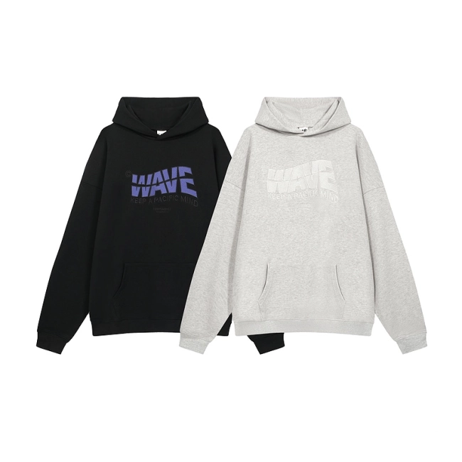 Far archive Logo Embroidery Terry Hooded Sweatshirt