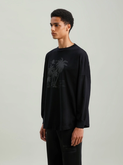 Palm Angels x Team Wang Palm Trees L/S T-Shirt