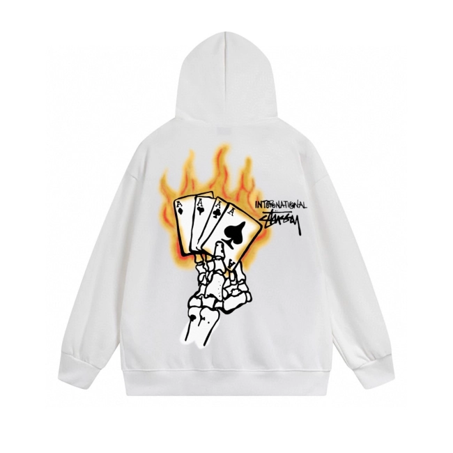 Stussy Read Em N Weep Zip Up Hoodie