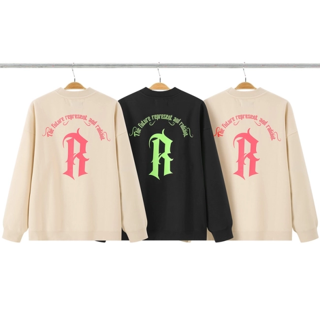 REPRESENT Brahmi Letter R Crewneck Sweatshirt