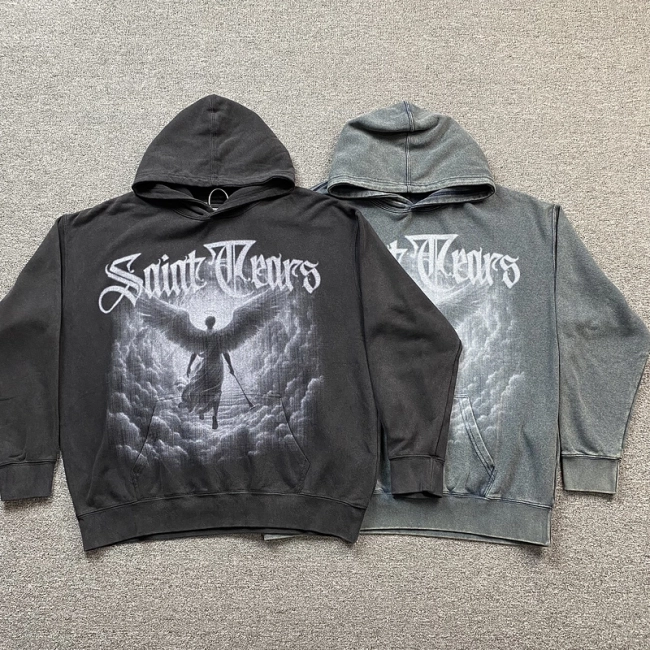 Saint Michael Tears Hoodie