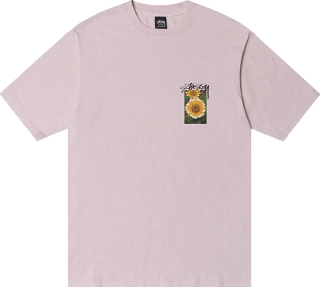 Stussy Flower Grid Pigment Dyed Tee