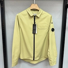 CP Company Lens Logo  Casual Gabardine Garment Dyed Utility jacket