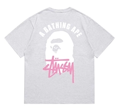 Stussy x A BATHING APE Bape T-shirt