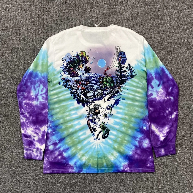 Homme + Femme Seasons of the Dead Tie Dye LongSleeve