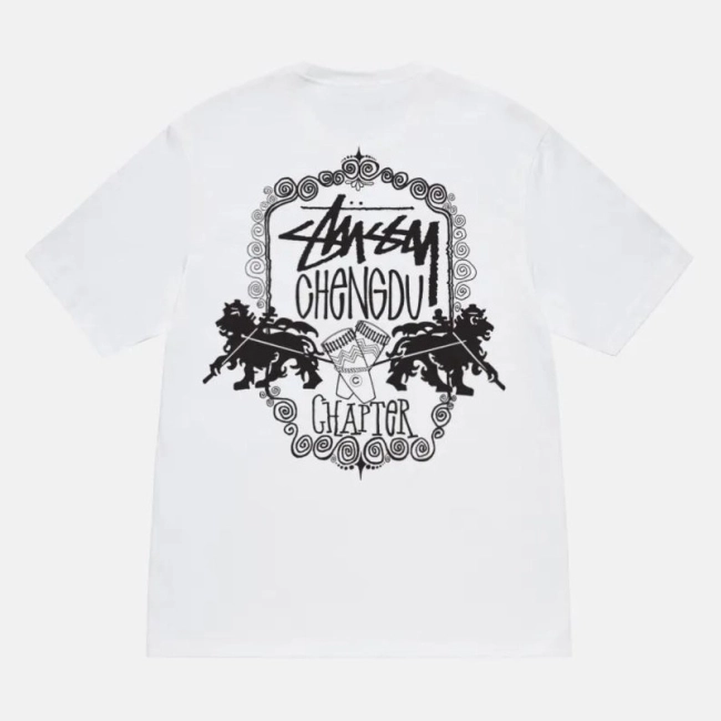 Stüssy FW24 Exclusive Print Crew Neck T-Shirt