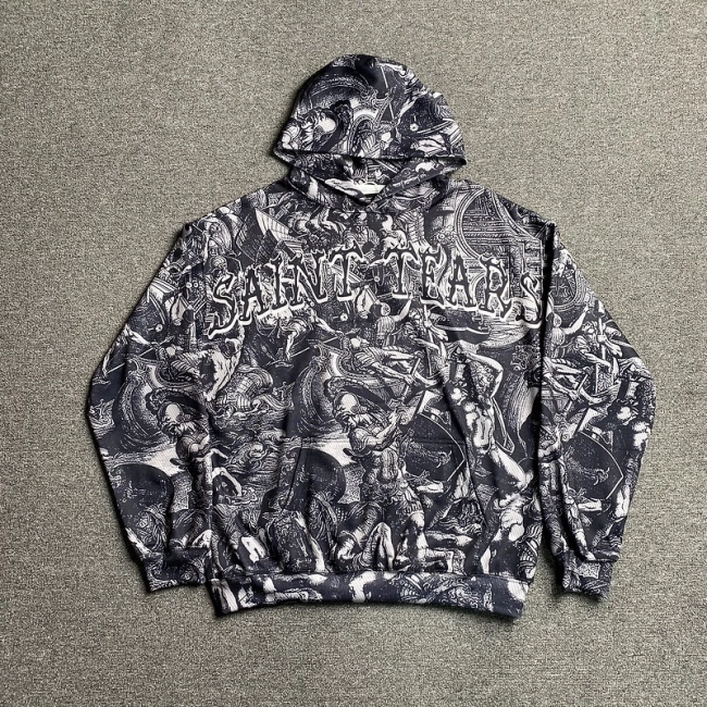 Saint Michael Tears Hoodie