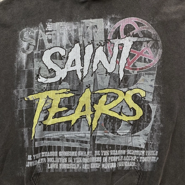 Saint Michael Tears Hoodie