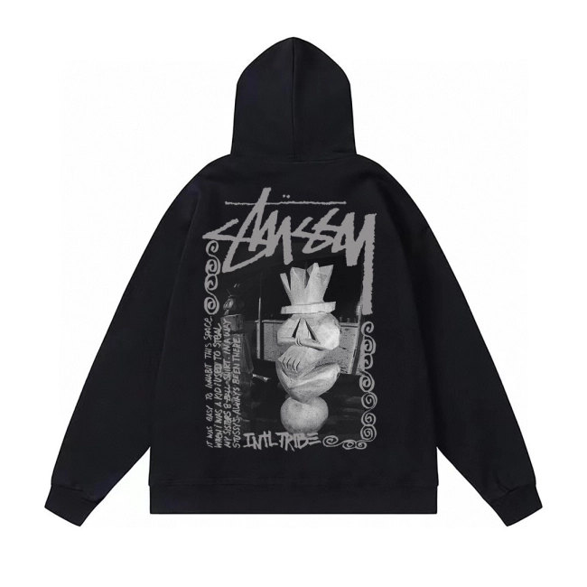 Stussy Graffiti Printed Hoodie