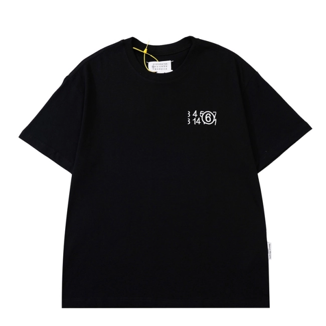 MM6 Maison Margiela Embroidered Logo Patch Short Sleeve T-shirt