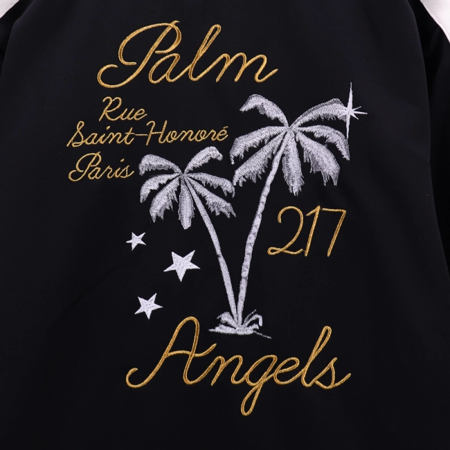 Palm Angels  Embroidered Paris Track Jacket