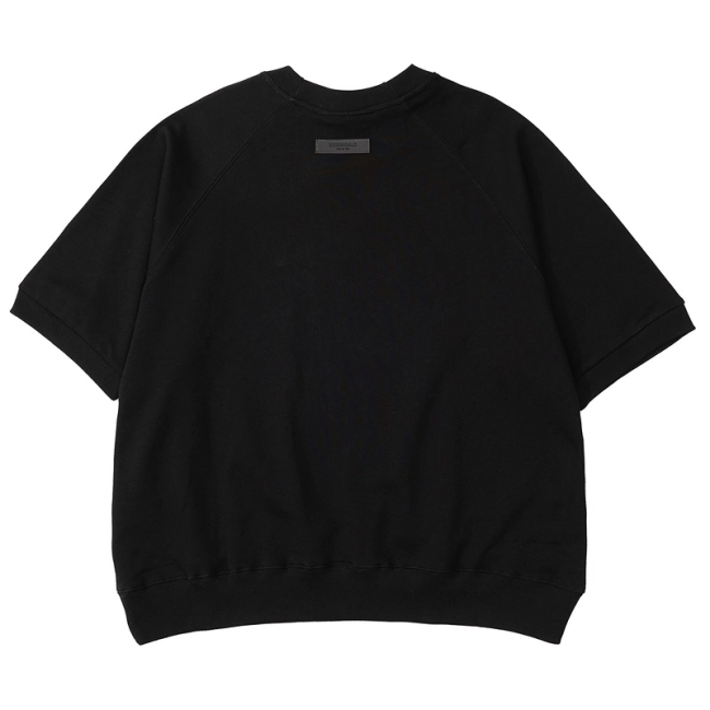 Fear of God 1977 Numeric Print Half Sleeve Terry Sweatshirt