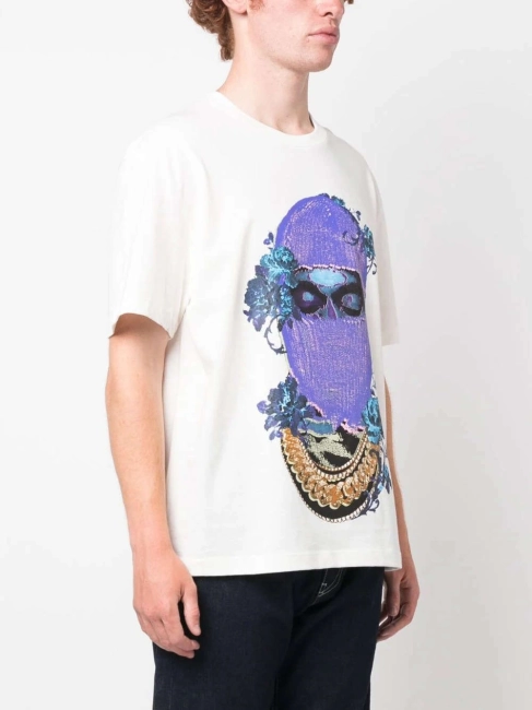 Ih Nom Uh Nit Mask Roses cotton T-shirt