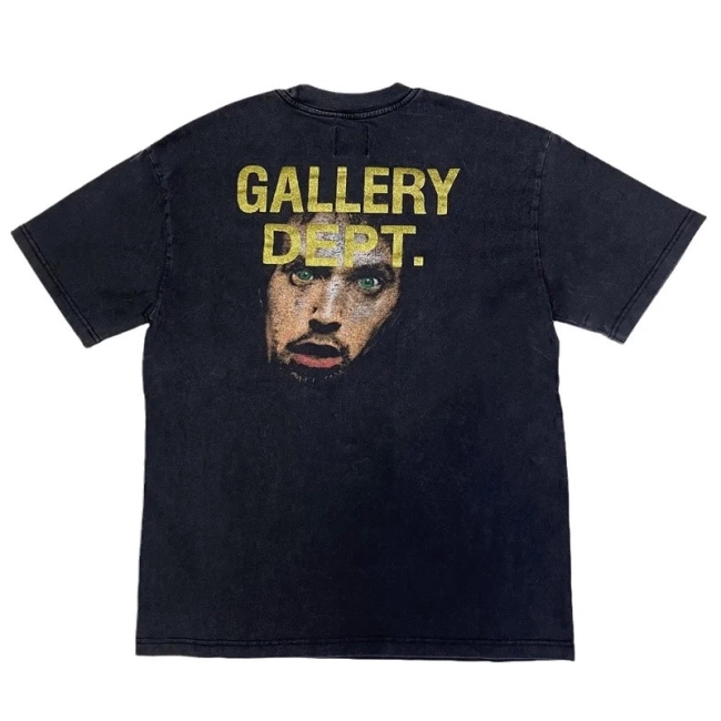 GALLERY DEPT. Letter Portrait Print Short Sleeve Tee