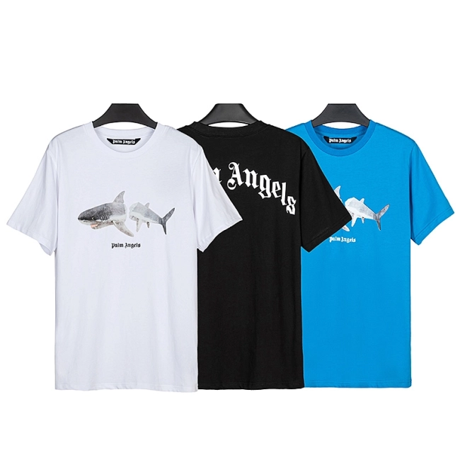 Palm Angels Men&#039;s Shark T-shirt