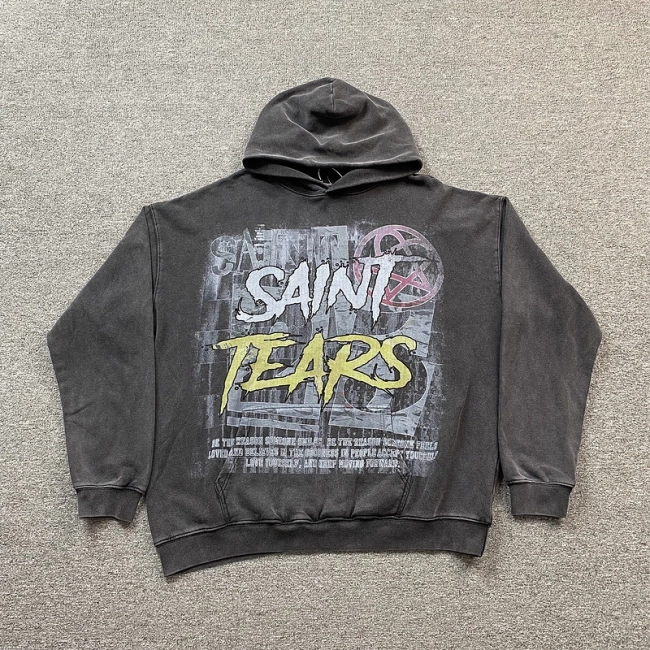 Saint Michael Tears Hoodie