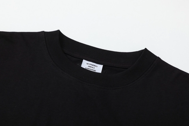 Vetements T-SHIER Label Short Sleeve