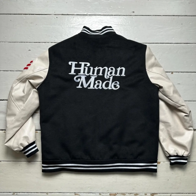 Human Made Girls Don&#039;t Cry Varsity Baseball Jacket