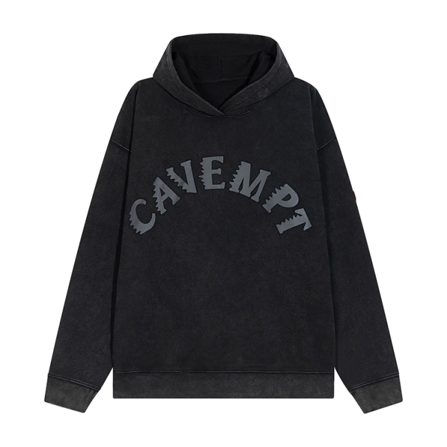 LIFE CAVEMPT Retro Old Stir-fried Snowflake CE Hoodie