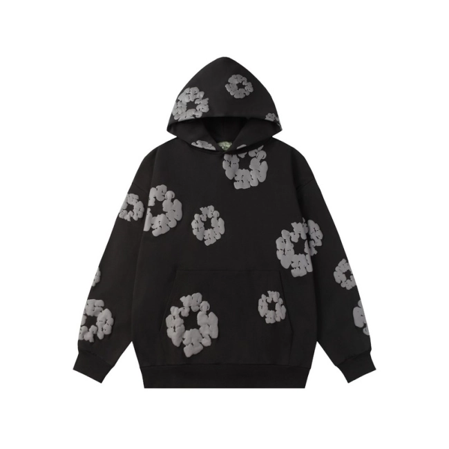 DENIM TEARS Kapok Puff Print Hoodie