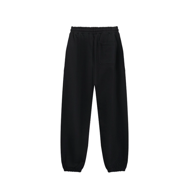 Undermycar Drawstring Loose Fit Terry Sweatpants