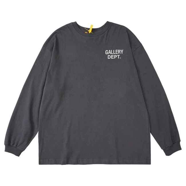 GALLERY DEPT. Letter Print Long Sleeve Tee