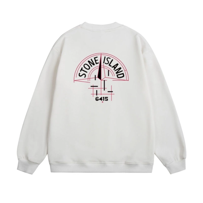 Island Classic Round Neck Long Sleeve Sweatshirt