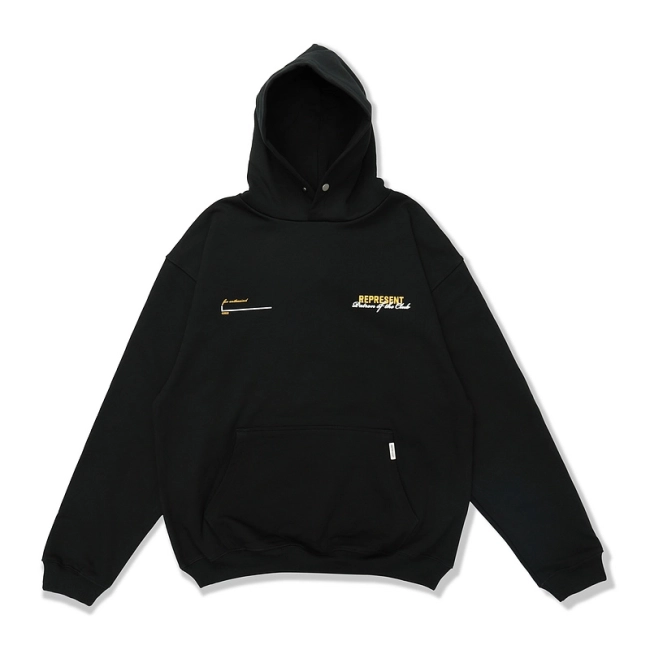 REPRESENT X Manchester Limited Edition Logo Print Hoodie